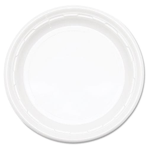 Dart Famous Service Plastic Dinnerware Plate 6 Dia White 125/pack - Food Service - Dart®