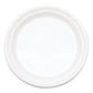 Dart Famous Service Plastic Dinnerware Plate 6 Dia White 125/pack - Food Service - Dart®