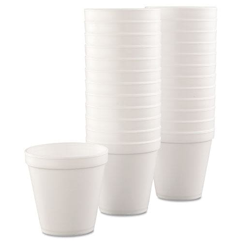 Dart Foam Containers 16 Oz White 25/bag 20 Bags/carton - Food Service - Dart®