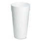 Dart Foam Drink Cups 20 Oz White 500/carton - Food Service - Dart®