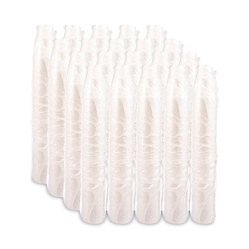 Dart Foam Drink Cups 32 Oz Tapered Bottom White 25/bag 20 Bags/carton - Food Service - Dart®