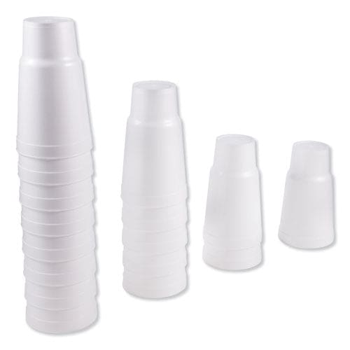 Dart Foam Drink Cups 32 Oz White 16/bag 25 Bags/carton - Food Service - Dart®