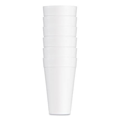 Dart Foam Drink Cups 32 Oz White 25/bag 20 Bags/carton - Food Service - Dart®