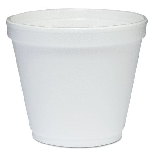 Dart Food Containers 8 Oz White Foam 1,000/carton - Food Service - Dart®