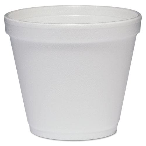 Dart Food Containers 8 Oz White Foam 1,000/carton - Food Service - Dart®