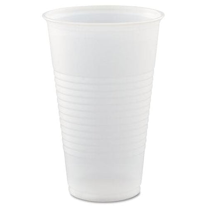 Dart High-impact Polystyrene Cold Cups 16 Oz Translucent 50 Cups/sleeve 20 Sleeves/carton - Food Service - Dart®