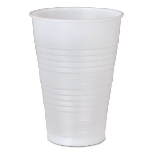 Dart High-impact Polystyrene Cold Cups 16 Oz Translucent 50/pack - Food Service - Dart®