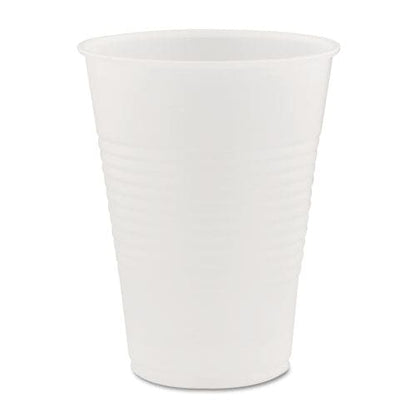Dart High-impact Polystyrene Cold Cups 9 Oz Translucent 100 Cups/sleeve 25 Sleeves/carton - Food Service - Dart®