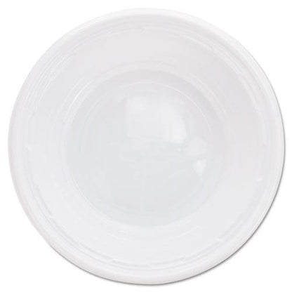 Dart Plastic Bowls 5 To 6 Oz White 125/pack 8 Packs/carton - Food Service - Dart®