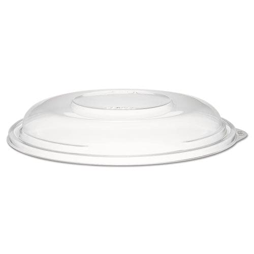 Dart Presentabowls Clear Dome Lids 5.4 Diameter X 1.1 H Plastic 504/carton - Food Service - Dart®