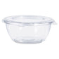 Dart Tamper-resistant Tamper-evident Bowls With Dome Lid 32 Oz 7 Diameter X 3.4h Clear Plastic 150/carton - Food Service - Dart®