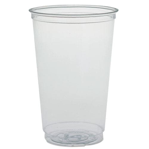 Dart Ultra Clear Pete Cold Cups 20 Oz Clear 50/sleeve 20 Sleeves/carton - Food Service - Dart®