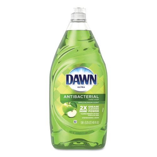 Dawn Ultra Antibacterial Dishwashing Liquid Apple Blossom Scent 38 Oz Bottle - Janitorial & Sanitation - Dawn®