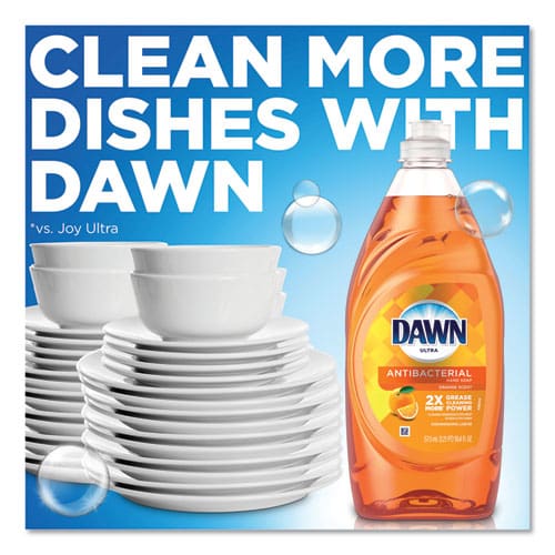 Dawn Ultra Antibacterial Dishwashing Liquid Orange Scent 28 Oz Bottle 8/carton - Janitorial & Sanitation - Dawn®