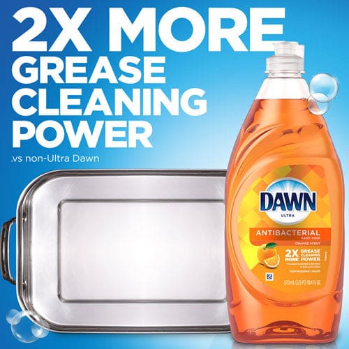 Dawn Ultra Antibacterial Dishwashing Liquid Orange Scent 28 Oz Bottle 8/carton - Janitorial & Sanitation - Dawn®