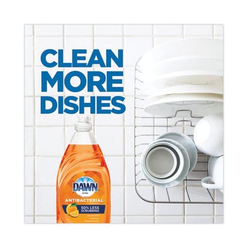 Dawn Ultra Antibacterial Dishwashing Liquid Orange Scent 38 Oz Bottle 8/carton - Janitorial & Sanitation - Dawn®