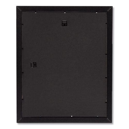 DAX Black Solid Wood Poster Frames With Plastic Window Wide Profile 16 X 20 - Office - DAX®