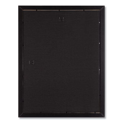 DAX Black Solid Wood Poster Frames With Plastic Window Wide Profile 18 X 24 - Office - DAX®