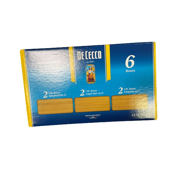 De Cecco De Cecco Long Cut Italian Pasta Value Pack, 6 pk.