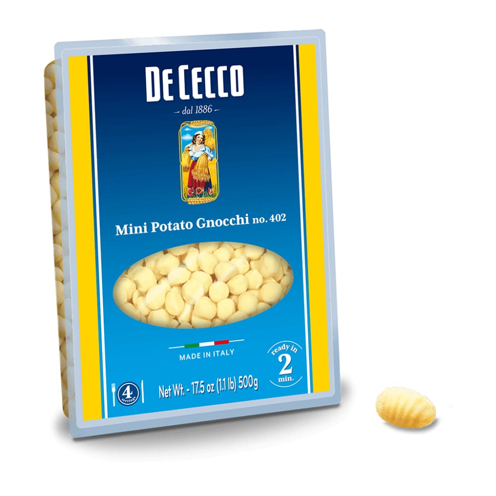 DE CECCO DE CECCO Pasta Mini Gnchi Pto, 17.5 oz