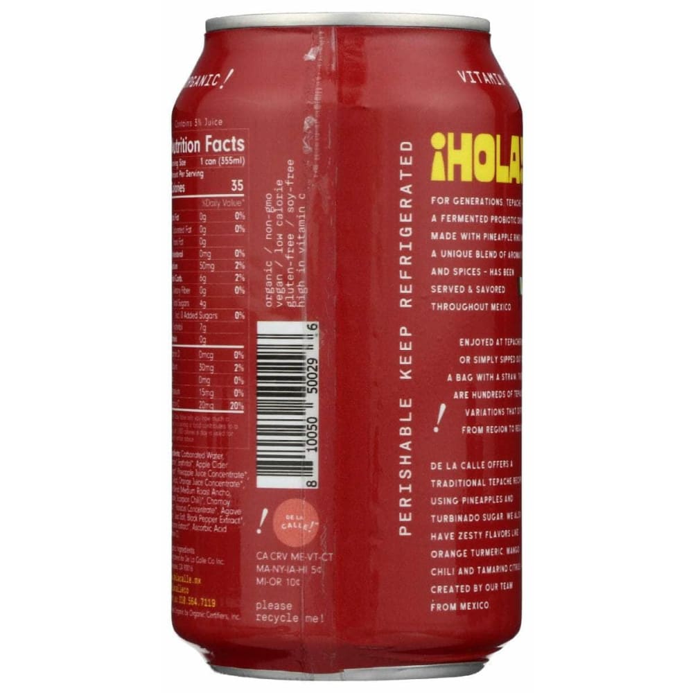 DE LA CALLE Grocery > Refrigerated DE LA CALLE: Tepache Chamoy, 12 oz