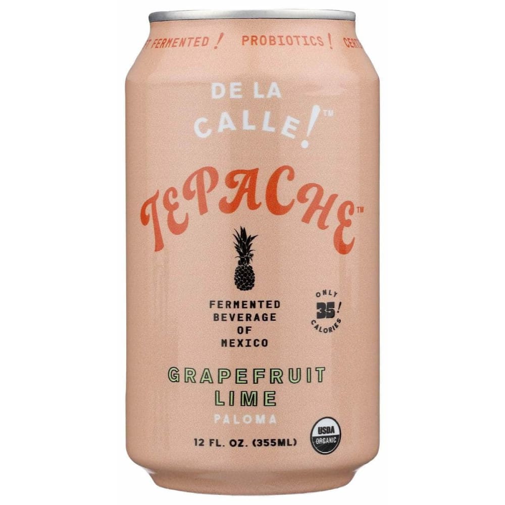 DE LA CALLE Grocery > Refrigerated DE LA CALLE: Tepache Grapefruit Lime, 12 oz