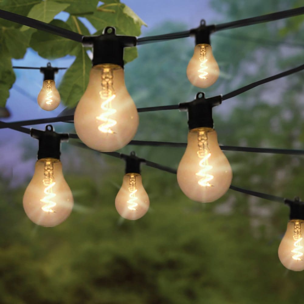 Deck Impressions 10-ct. Vintage Solar String Lights - 2 Pack - Outdoor Lighting - Deck Impressions