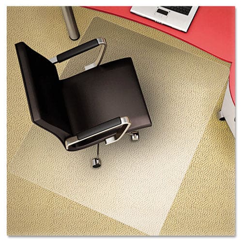 deflecto All Day Use Chair Mat - All Carpet Types 46 X 60 Rectangle Clear - Furniture - deflecto®