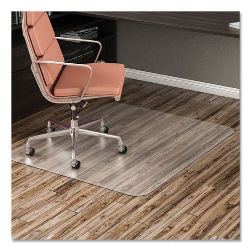 deflecto Antimicrobial Chair Mat Rectangular 45 X 53 Clear - Furniture - deflecto®