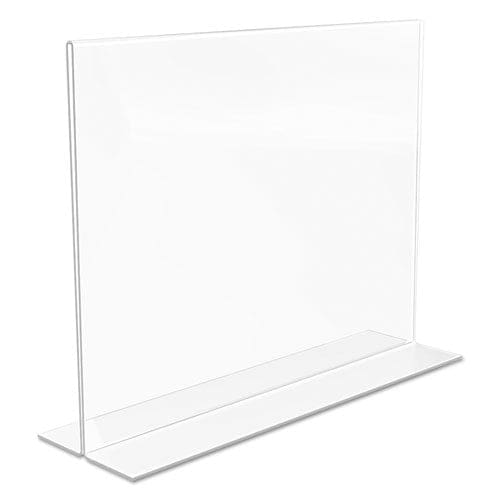 deflecto Classic Image Double-sided Sign Holder 11 X 8.5 Insert Clear - Office - deflecto®