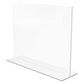 deflecto Classic Image Double-sided Sign Holder 11 X 8.5 Insert Clear - Office - deflecto®