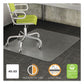 deflecto Duramat Moderate Use Chair Mat For Low Pile Carpet 46 X 60 Wide Lipped Clear - Furniture - deflecto®