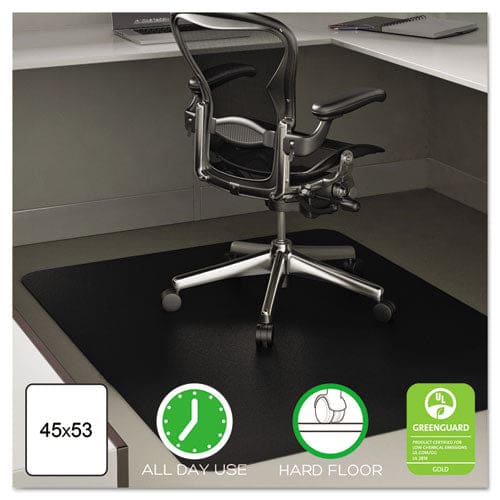 deflecto Economat All Day Use Chair Mat For Hard Floors 36 X 48 Rectangular Clear - Furniture - deflecto®