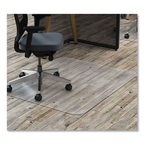 deflecto Economat All Day Use Chair Mat For Hard Floors 45 X 53 Clear - Furniture - deflecto®