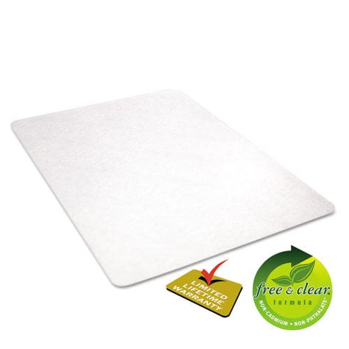 deflecto Economat All Day Use Chair Mat For Hard Floors 46 X 60 Rectangular Clear - Furniture - deflecto®