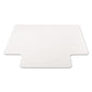 deflecto Economat Occasional Use Chair Mat For Low Pile Carpet 45 X 53 Wide Lipped Clear - Furniture - deflecto®