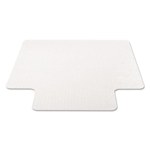 deflecto Economat Occasional Use Chair Mat For Low Pile Carpet 45 X 53 Wide Lipped Clear - Furniture - deflecto®