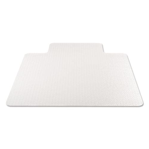 deflecto Economat Occasional Use Chair Mat For Low Pile Carpet 45 X 53 Wide Lipped Clear - Furniture - deflecto®