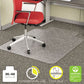 deflecto Economat Occasional Use Chair Mat Low Pile Carpet Flat 36 X 48 Lipped Clear - Furniture - deflecto®