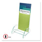 deflecto Euro-style Docuholder Leaflet Size 4.5w X 4.5d X 7.88h Green Tinted - Office - deflecto®