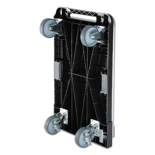 deflecto Heavy-duty Platform Cart 500 Lb Capacity 21 X 32.5 X 37.5 Black - Janitorial & Sanitation - deflecto®