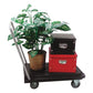 deflecto Heavy-duty Platform Cart 500 Lb Capacity 21 X 32.5 X 37.5 Black - Janitorial & Sanitation - deflecto®