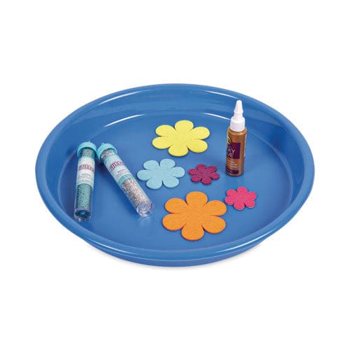 deflecto Little Artist’s Antimicrobial Craft Tray 13 Dia. Blue - School Supplies - deflecto®