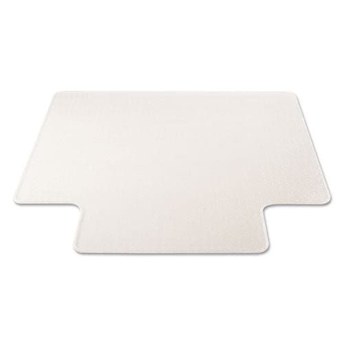 deflecto Rollamat Frequent Use Chair Mat Med Pile Carpet Flat 45 X 53 Wide Lipped Clear - Furniture - deflecto®