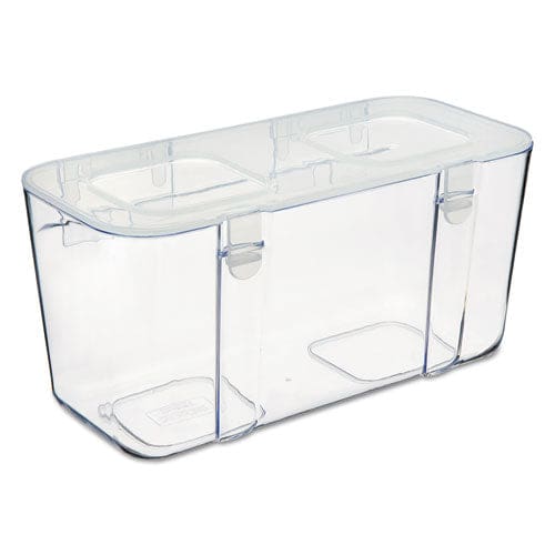 deflecto Stackable Caddy Organizer Medium Plastic 8.8 X 4 X 4.38 White - School Supplies - deflecto®