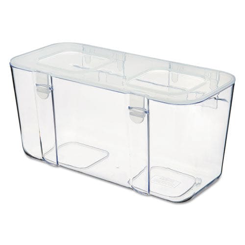 deflecto Stackable Caddy Organizer Medium Plastic 8.8 X 4 X 4.38 White - School Supplies - deflecto®