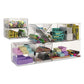 deflecto Stackable Cube Organizer 2 Compartments 2 Drawers Plastic 6 X 7.2 X 6 Clear - School Supplies - deflecto®