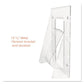 deflecto Stand-tall Wall-mount Literature Rack Magazine 9.13w X 3.25d X 11.88h Clear - Office - deflecto®