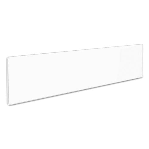 deflecto Superior Image Cubicle Nameplate Sign Holder 8.5 X 2 Insert Clear - Office - deflecto®