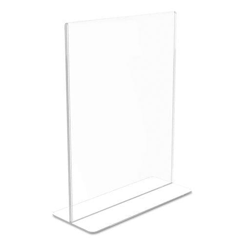 deflecto Superior Image Double Sided Sign Holder 8.5 X 11 Insert Clear - Office - deflecto®